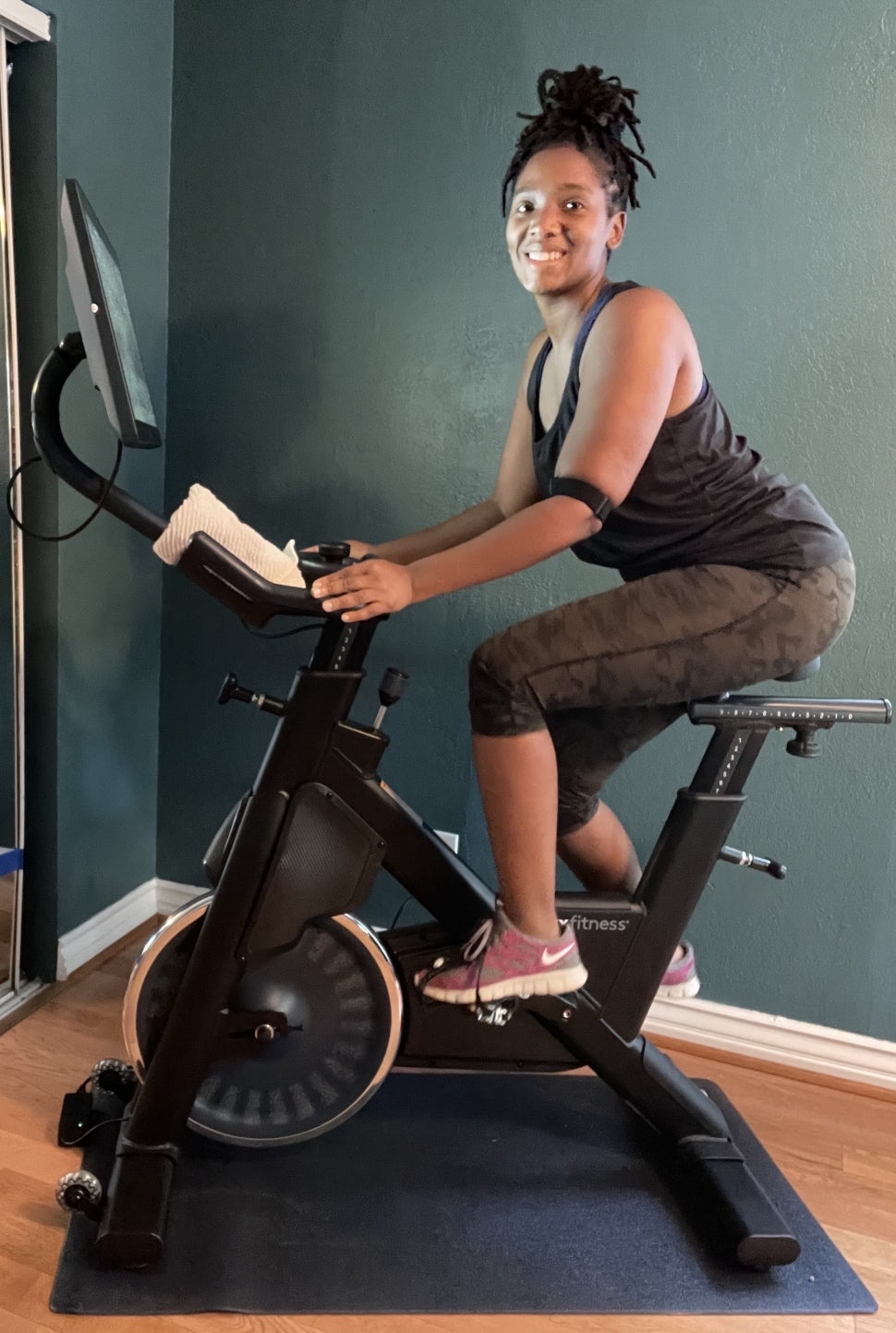 exercise bike myx